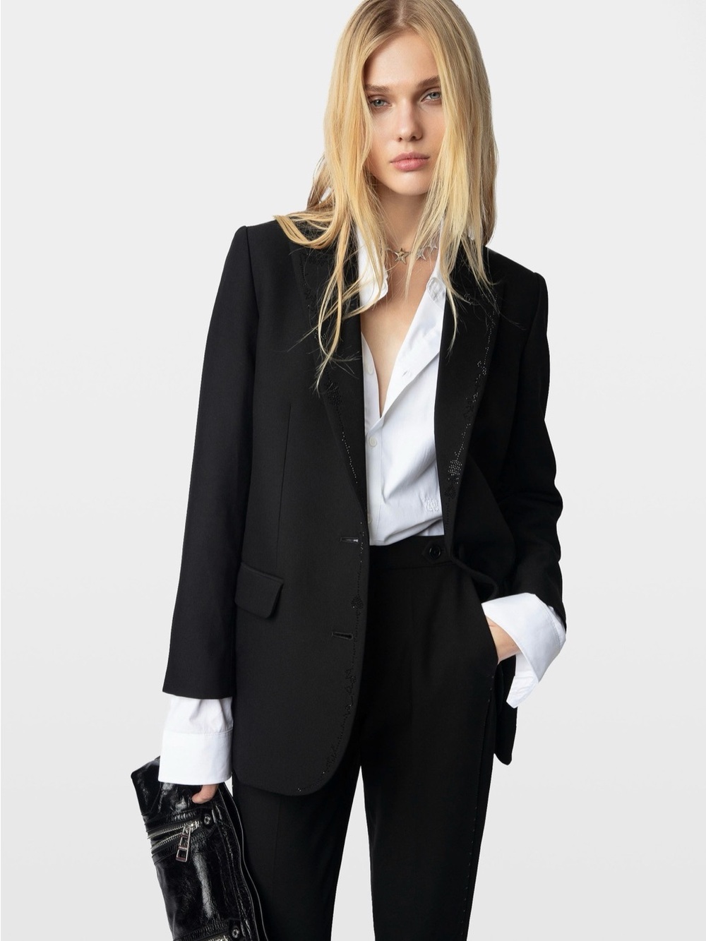 Zadig & Voltaire Black Tailored Women's Blazer